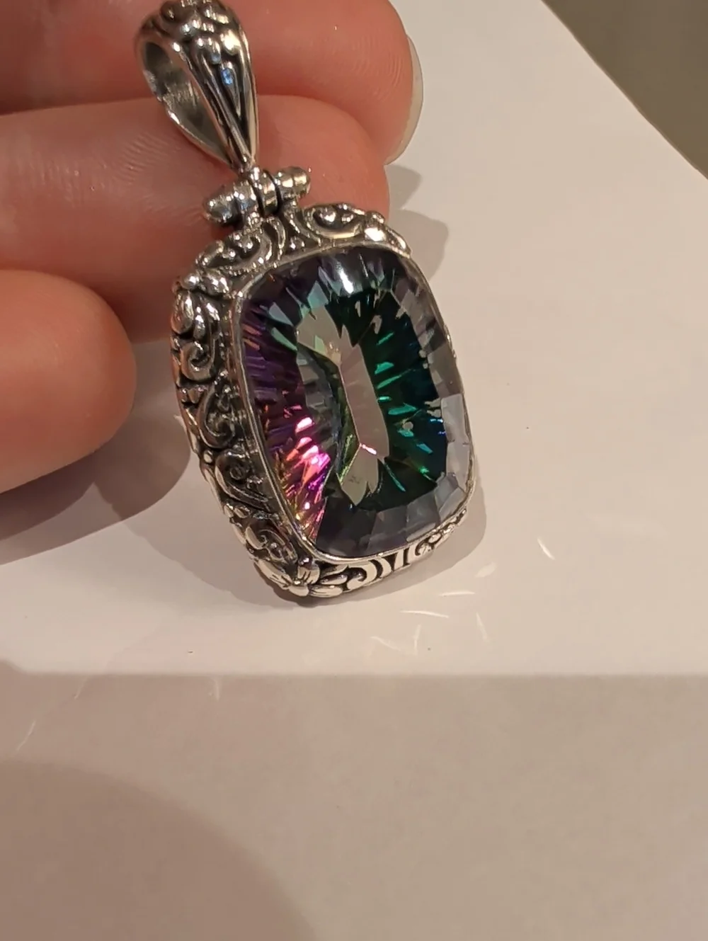 Mystic Topaz this large